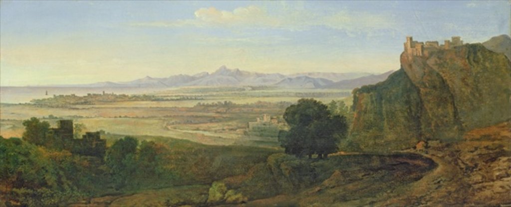 Detail of Campagna Landscape by Joseph Anton Koch