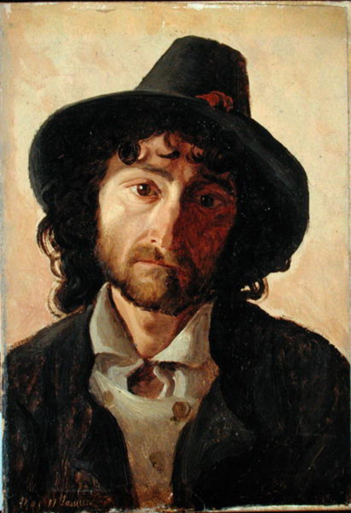 Detail of Head of a Man, 1841 by Jacob Gensler