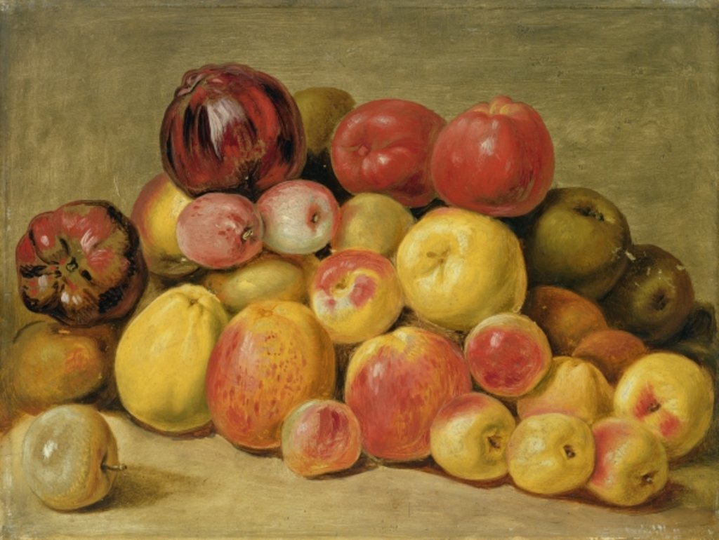Detail of Pieces of Fruit by Johann Heinrich Wilhelm Tischbein
