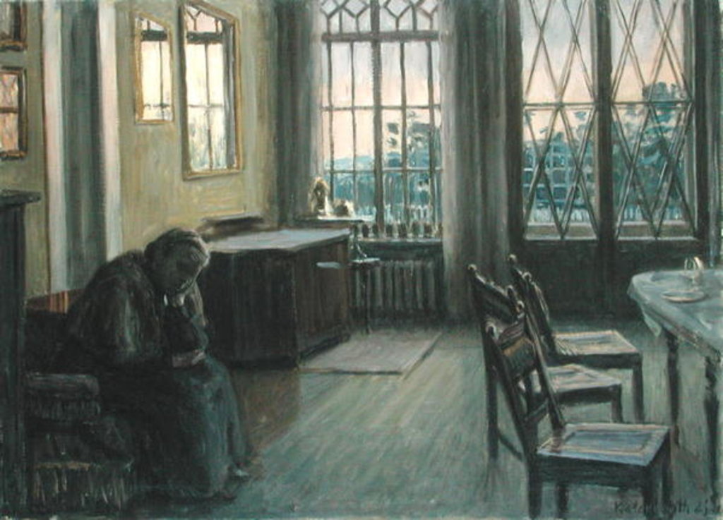 Detail of The Twilight Hour, 1909 by Leopold Karl Walter von Kalckreuth