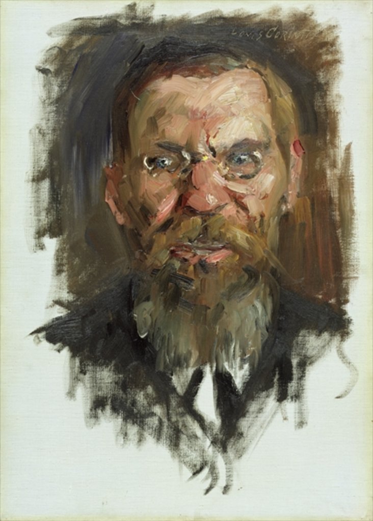 Detail of Study for a Portrait of Professor Dr. Eduard Meyer, 1910 by Lovis (1858-1925) Corinth