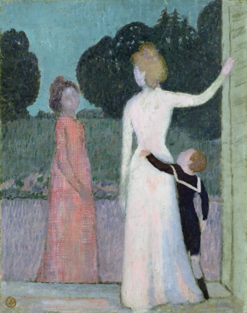 Detail of Madame Adrien Mithouard and Her Son, Jacques, 1903 by Maurice Denis