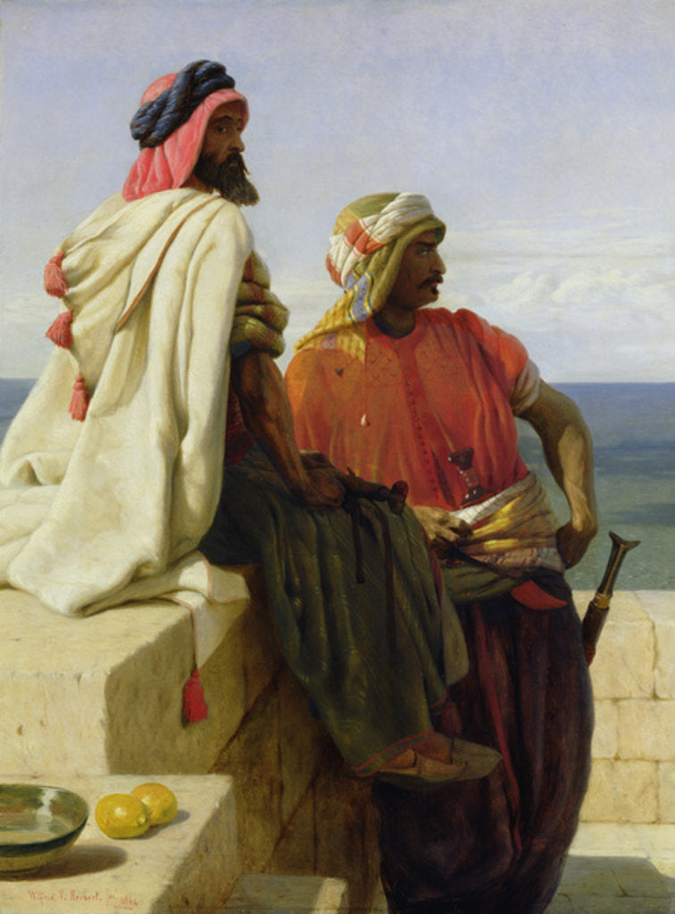 Detail of Saracens in front of their Position, 1864 by Wilfred Vincent Herbert