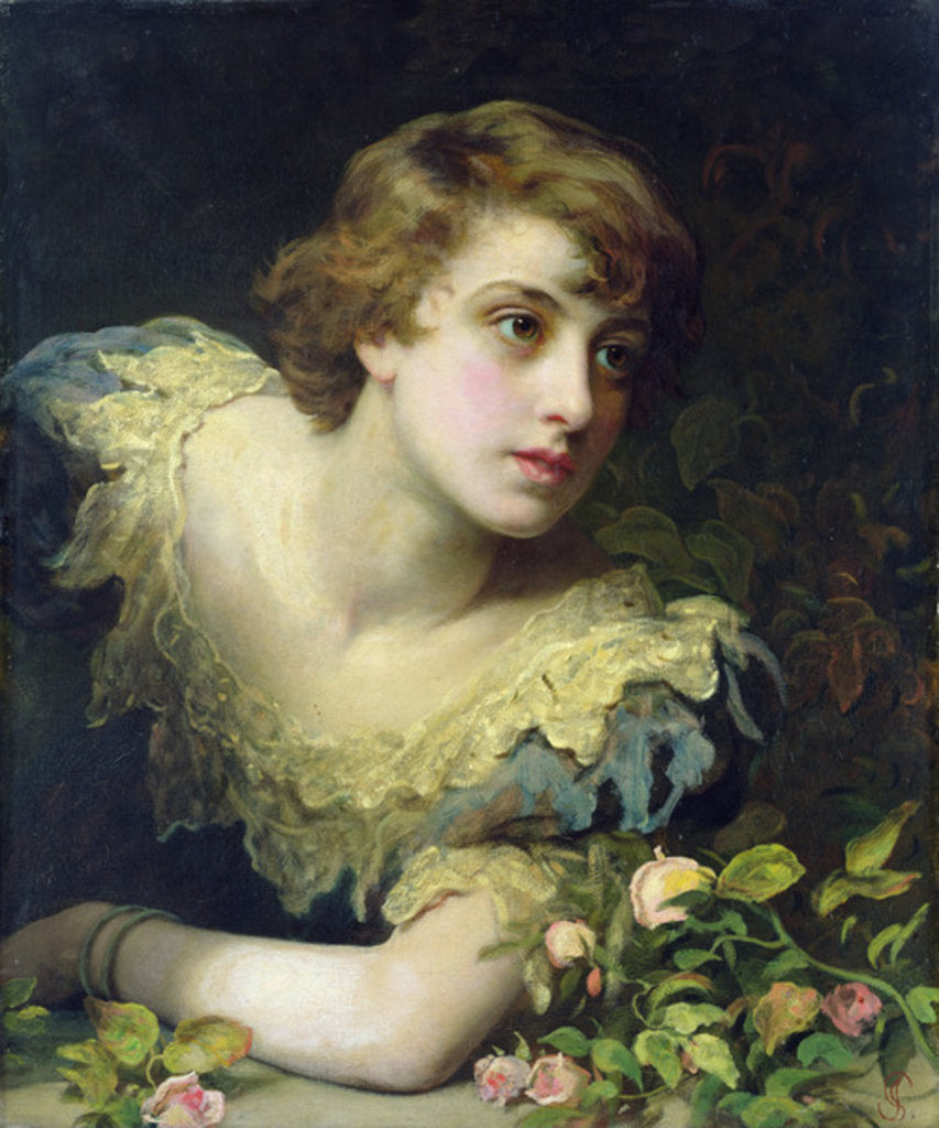 Detail of Expectation by John Rogers Herbert