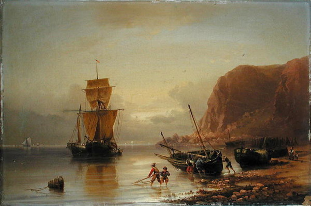 Detail of Helgoland by Eduard Schmidt