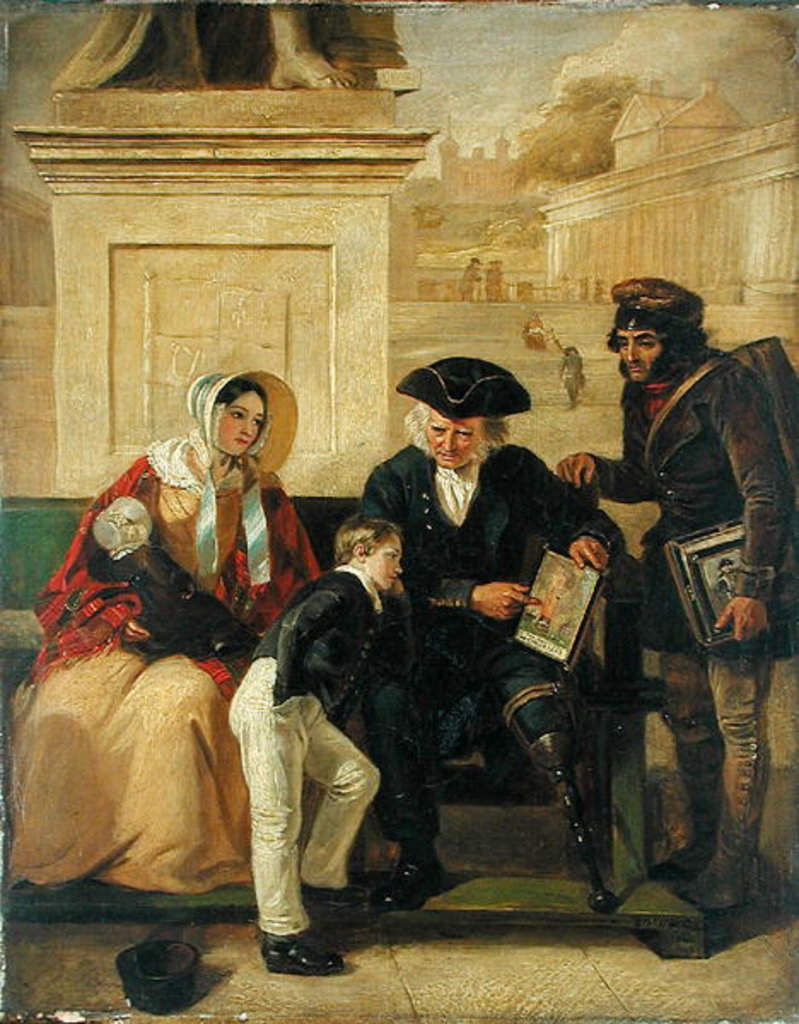 Detail of The Veteran of Aboukir, 1844 by Edward Matthew Ward