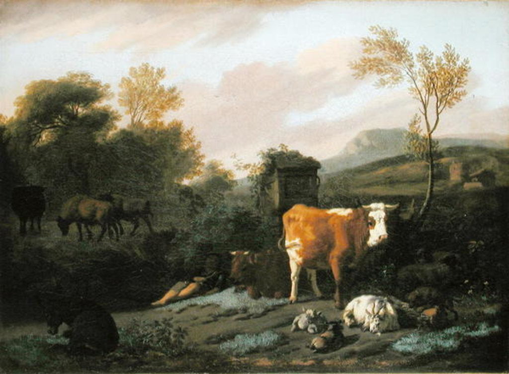 Detail of Animalia by Dirck van Bergen