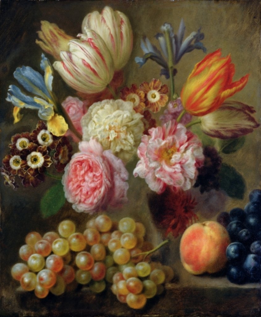 Detail of Flower Study by Balthasar Denner