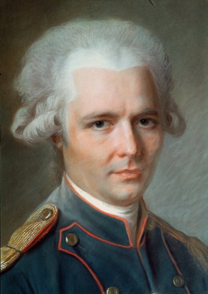 Detail of Pierre Choderlos de Laclos by French School