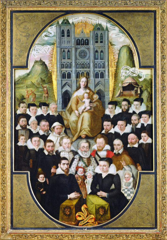 Detail of Temple of Eternal Light by French School