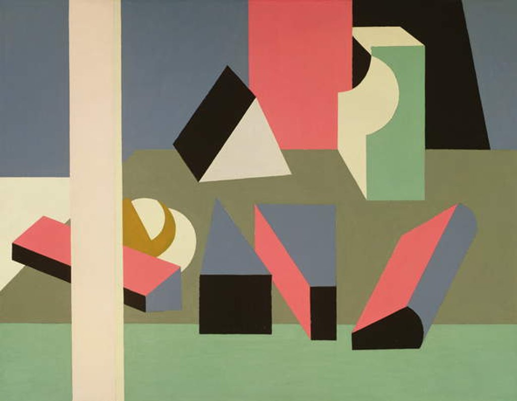 Detail of Still Life #12, 1925-28 by Patrick Henry Bruce