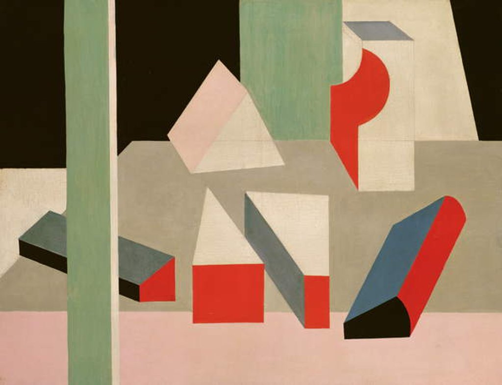 Detail of Peinture/Nature Morte, 1928 by Patrick Henry Bruce