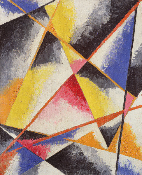 Detail of Untitled, c.1916 by Lyubov Sergeevna Popova
