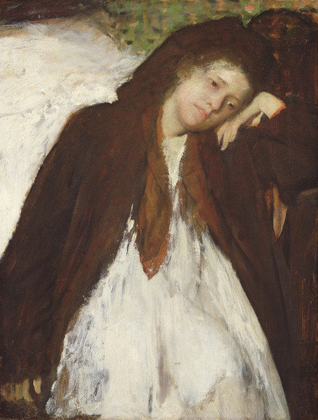 Detail of The Convalescent, c.1872-87 by Edgar Degas