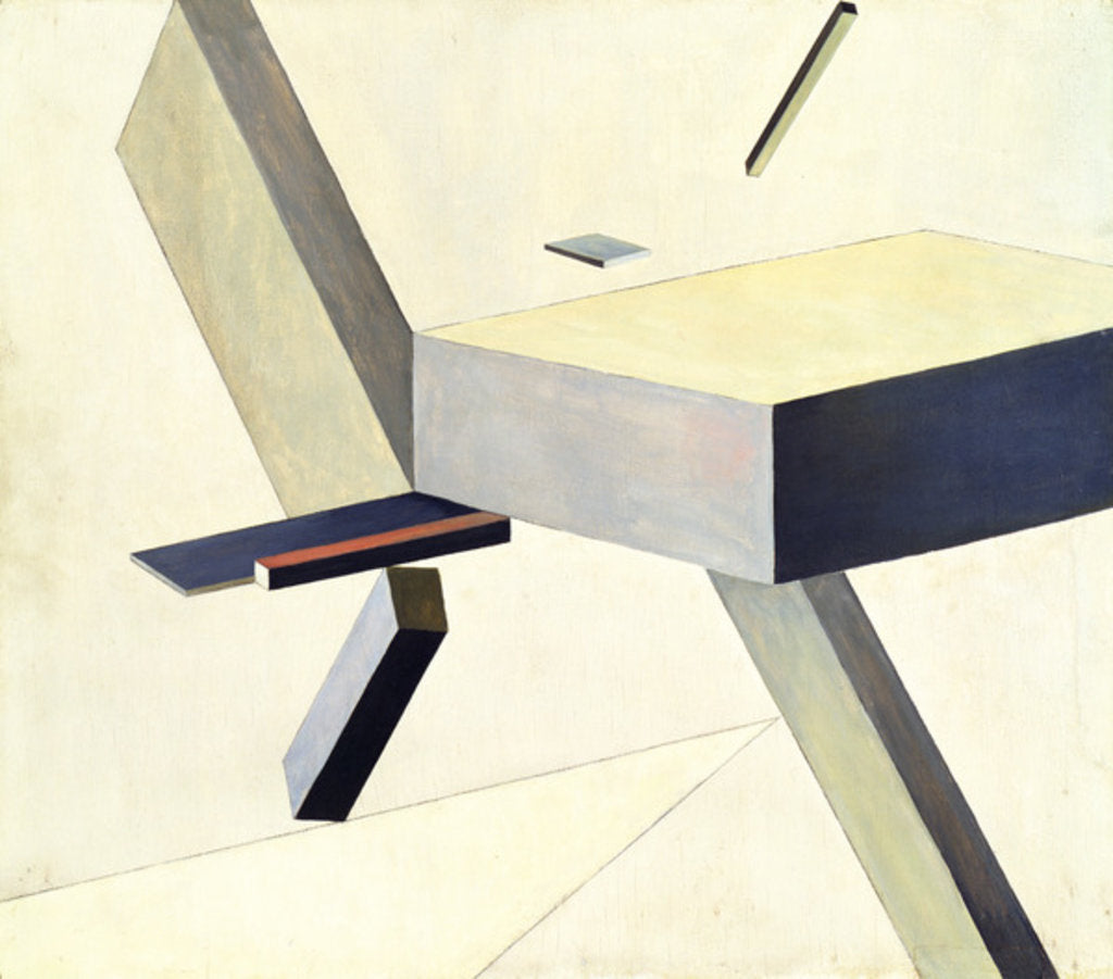Detail of Composition, 1922 by Eliezer Markowich Lissitzky