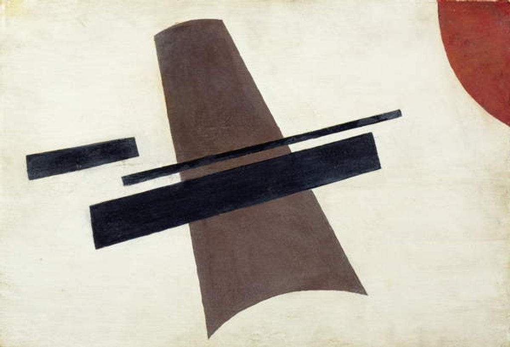 Detail of Suprematism, 1916 by Ivan Vasil'evich Kliun