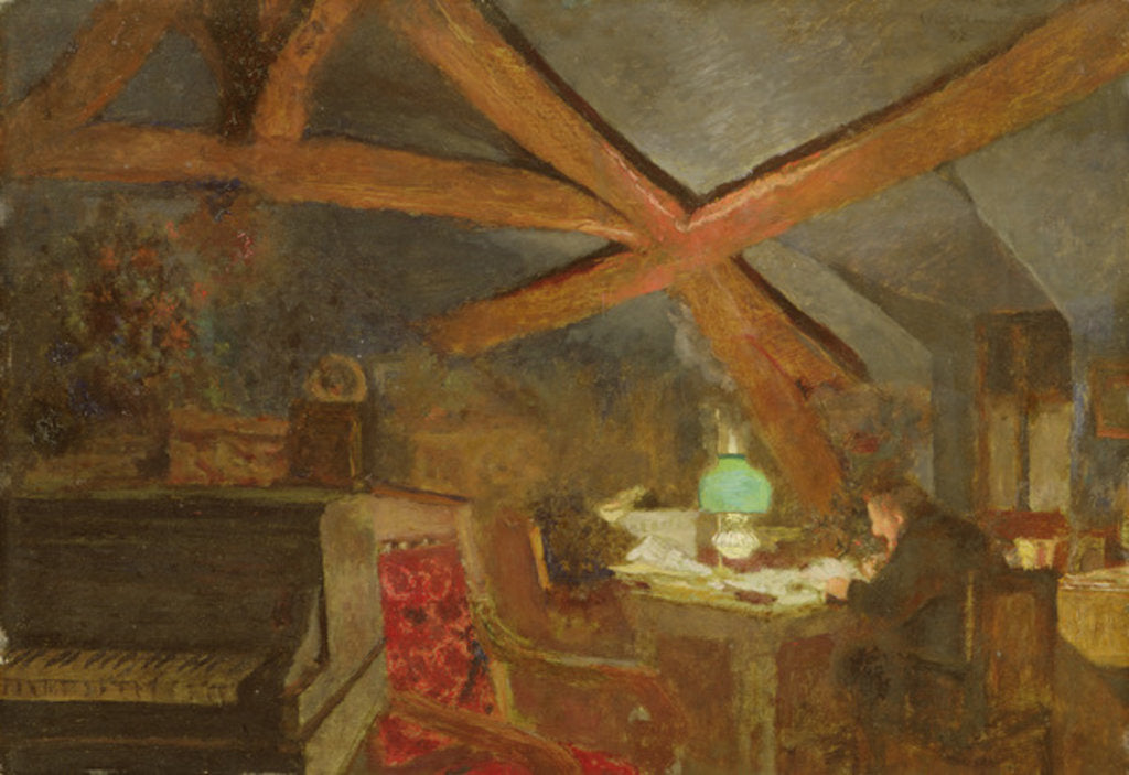 Detail of The Attic, 1897 by Edouard Vuillard