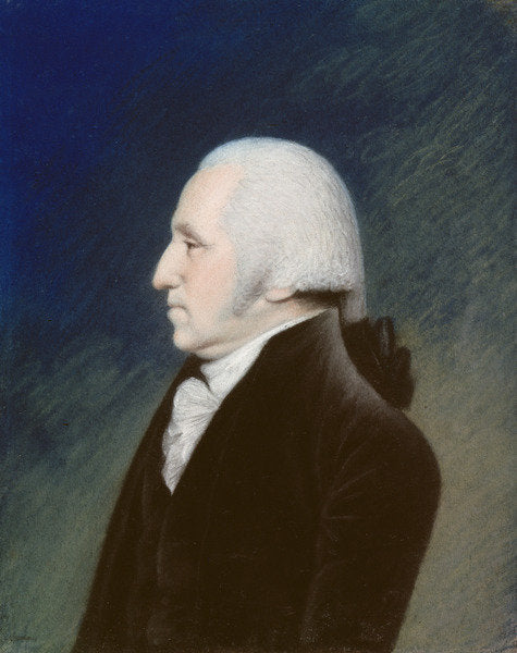 Detail of George Washington, 1795 by James Sharples