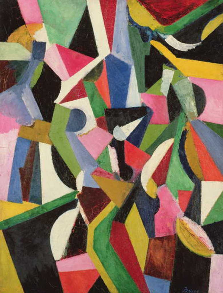 Detail of Composition I, 1916 by Patrick Henry Bruce