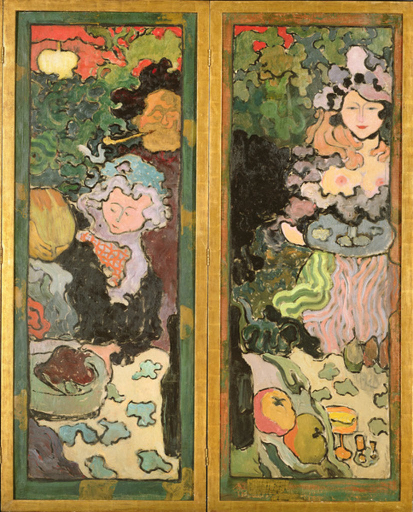 Detail of The Pleasures of Life by Armand Seguin