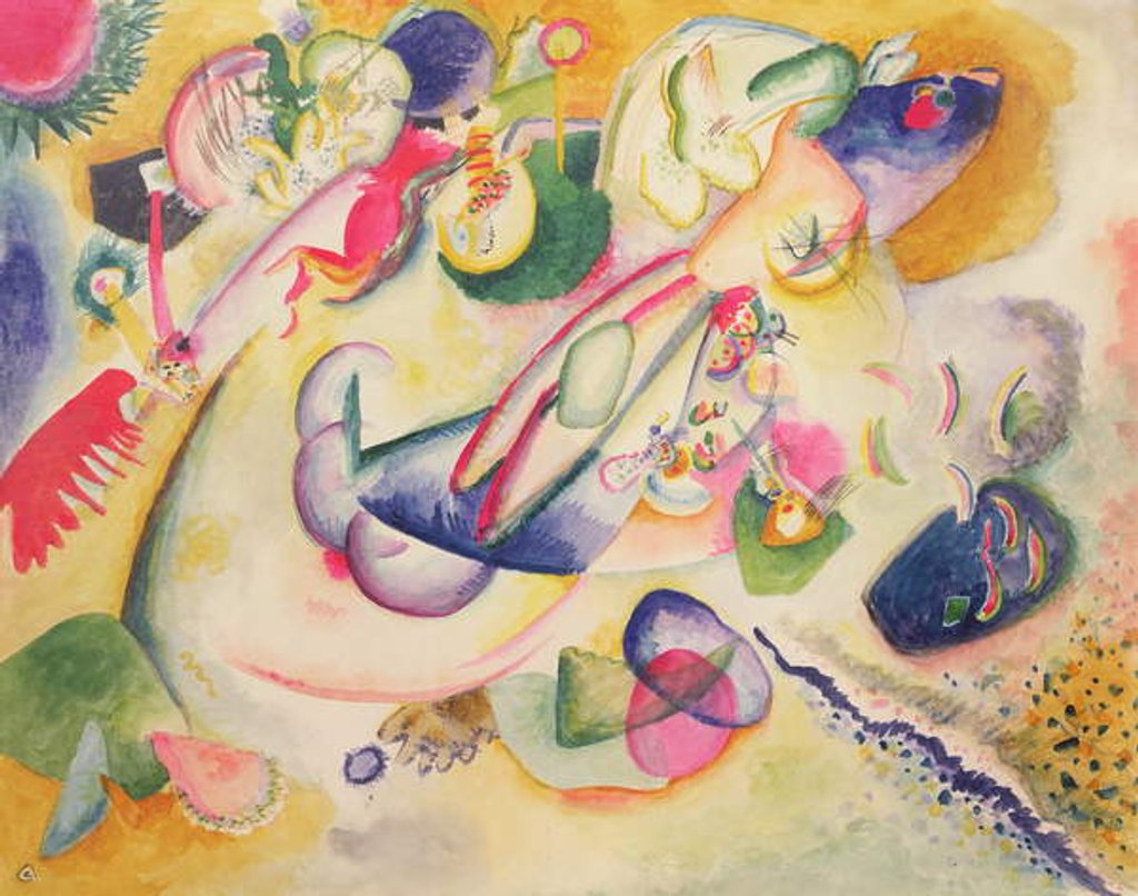 Detail of Improvisation, c.1914 by Wassily Kandinsky