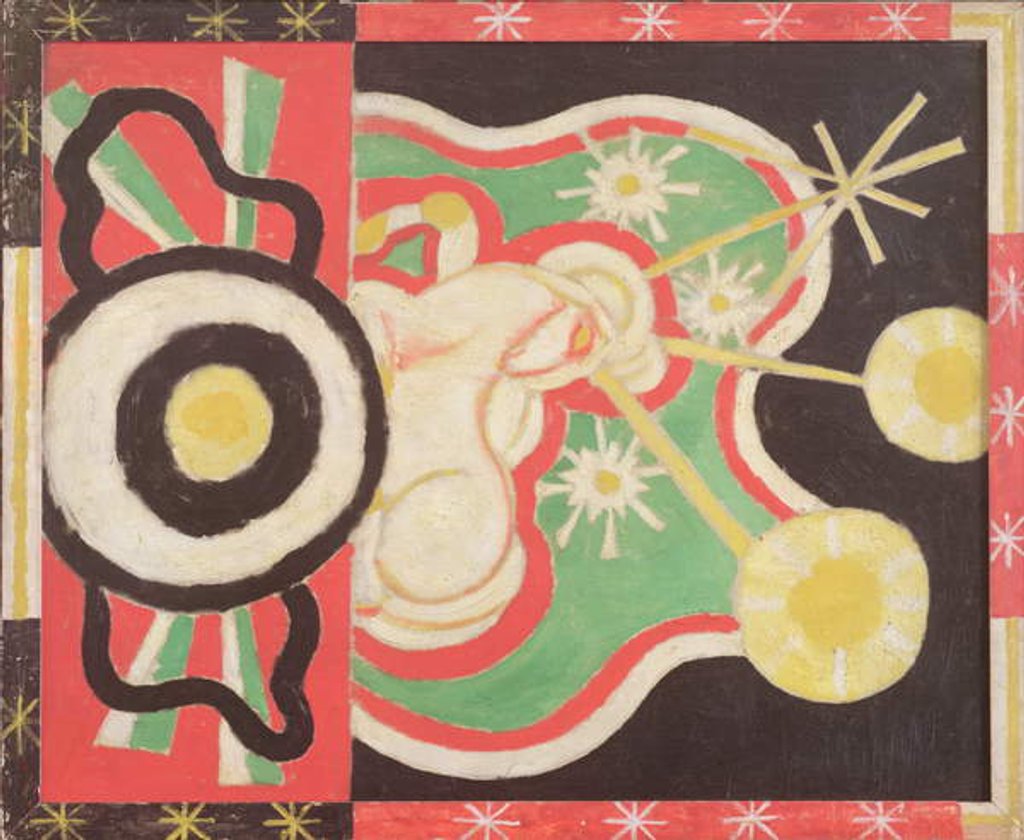 Detail of Forms Abstracted, 1913 by Marsden Hartley