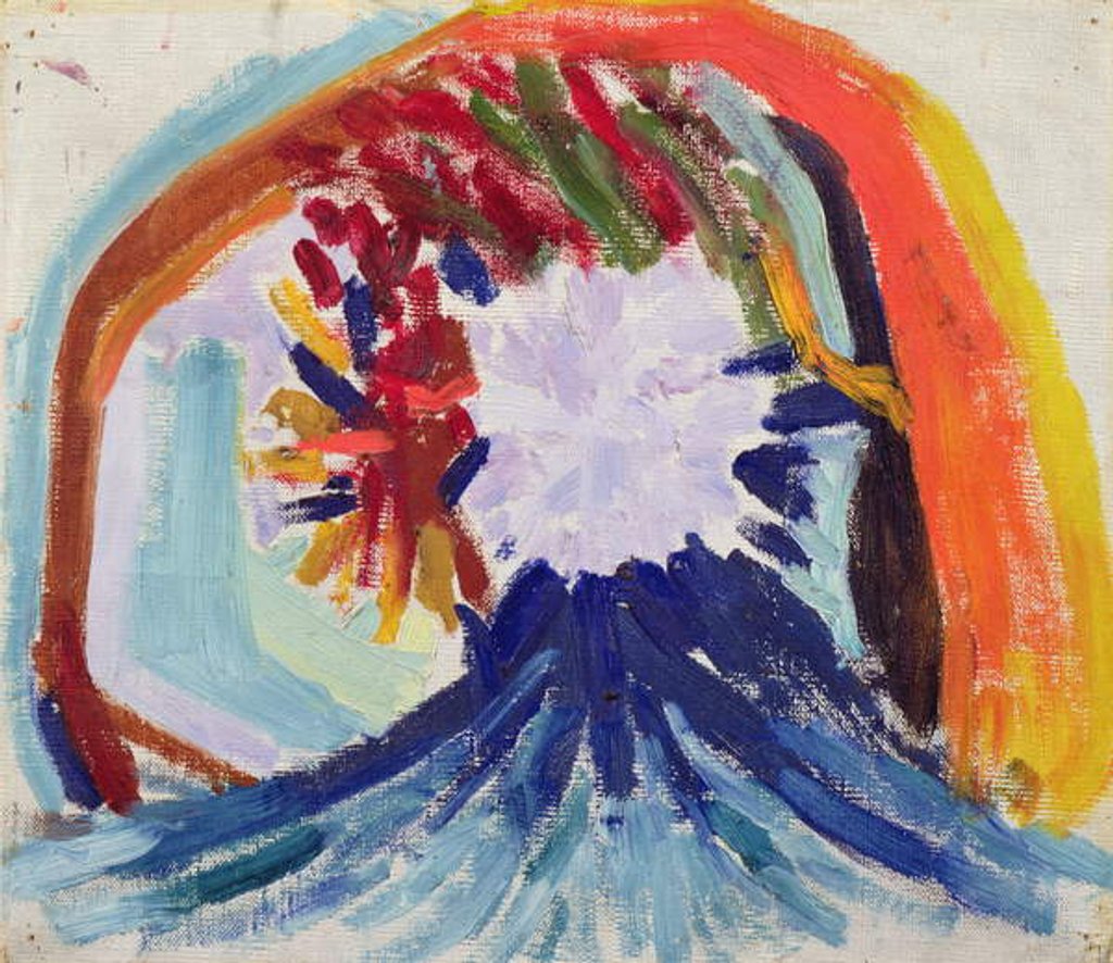 Detail of Color in Movement c.1920 by Mikhail Vasilievich Matyushin