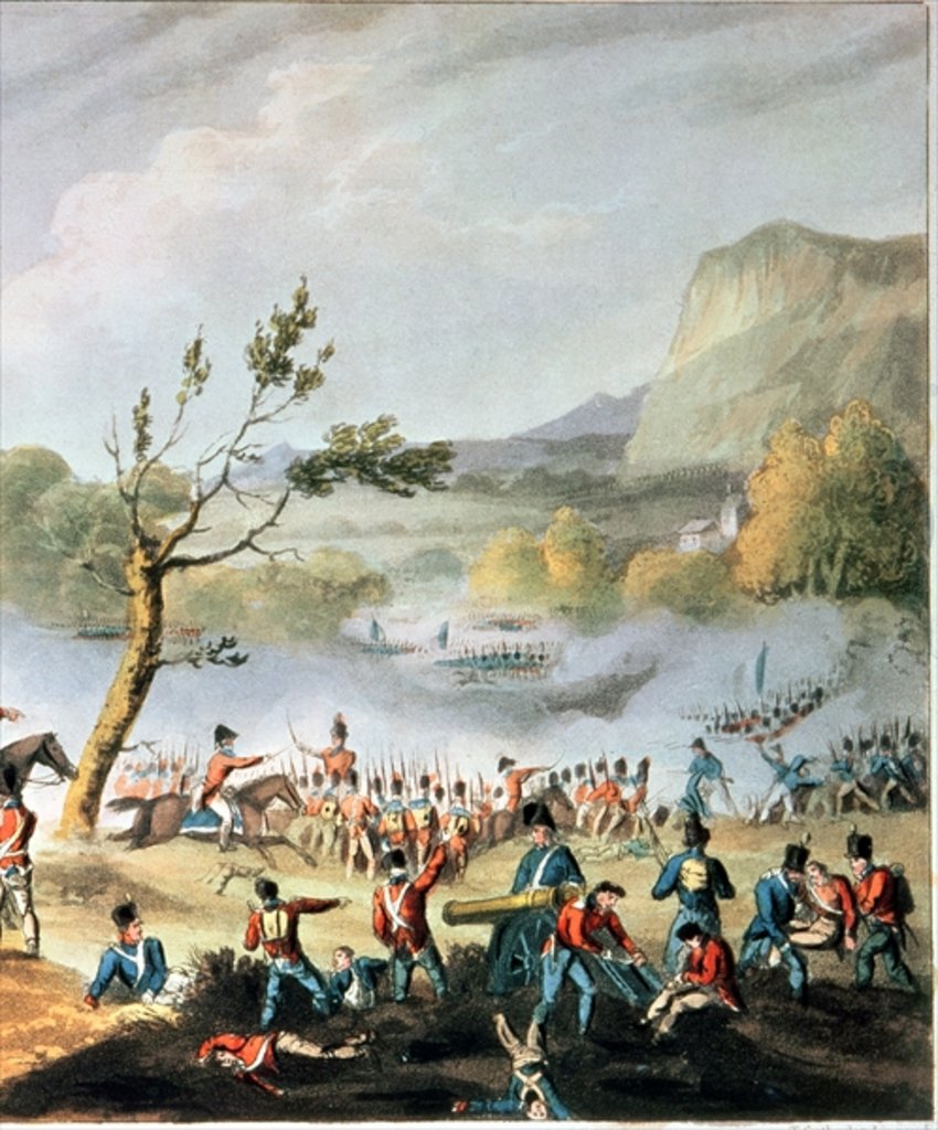 Detail of Battle of Maida, July 4th, 1806 by William Heath