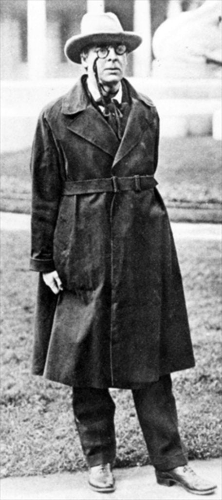 Detail of W.B. Yeats, 1923 by English Photographer