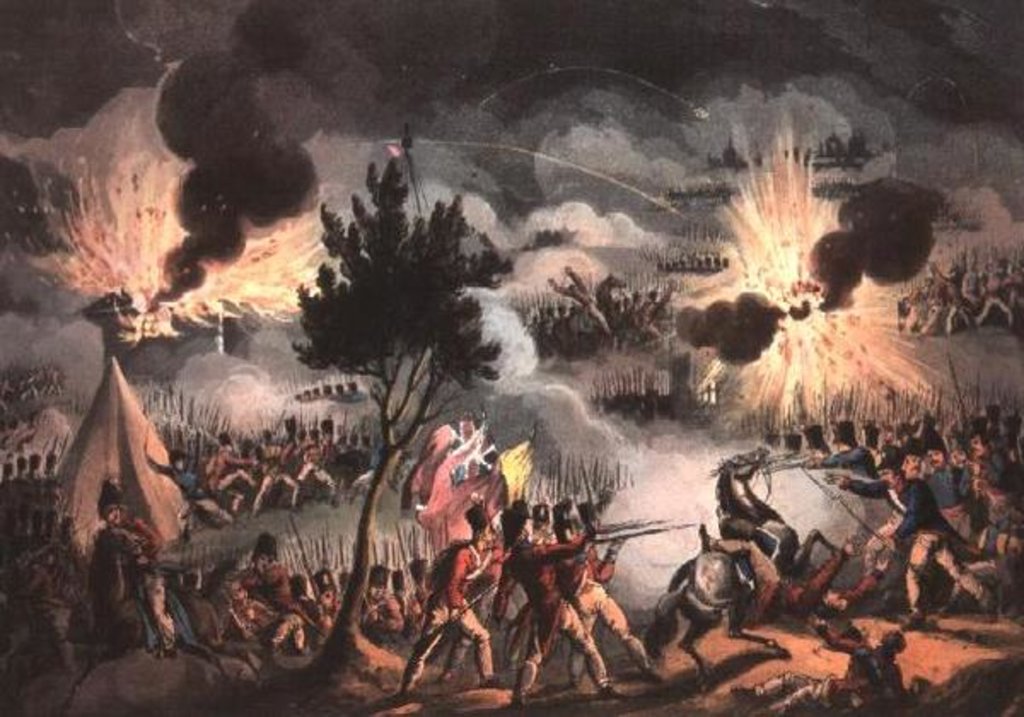 Detail of The Sortie from Bayonne, at Three in the Morning, on the 14th April, 1814 by William Heath