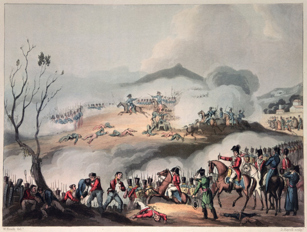 Detail of Battle of Orthes, 27th February 1814 by William Heath