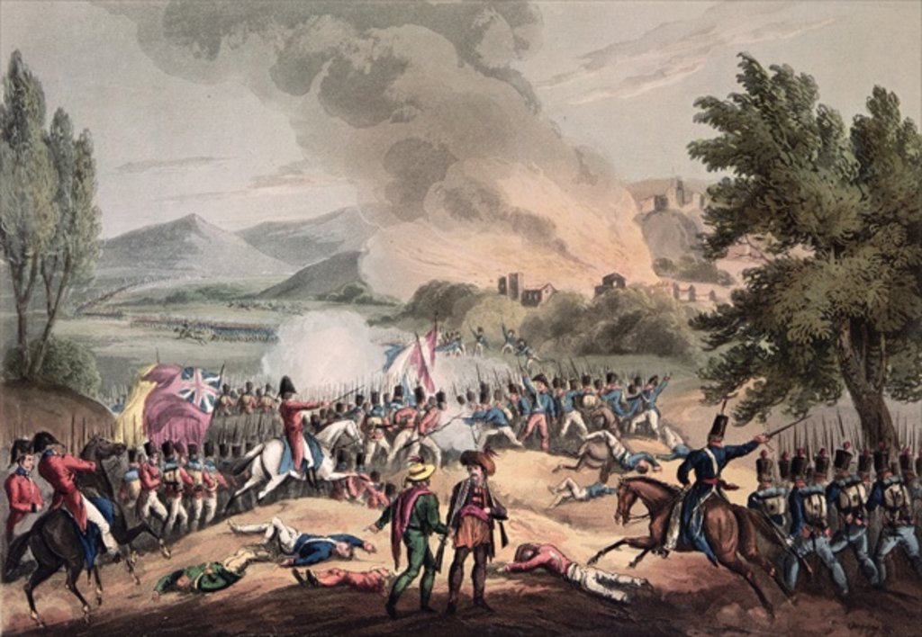 Detail of Battle of Pombal, 12th March 1811 by William Heath