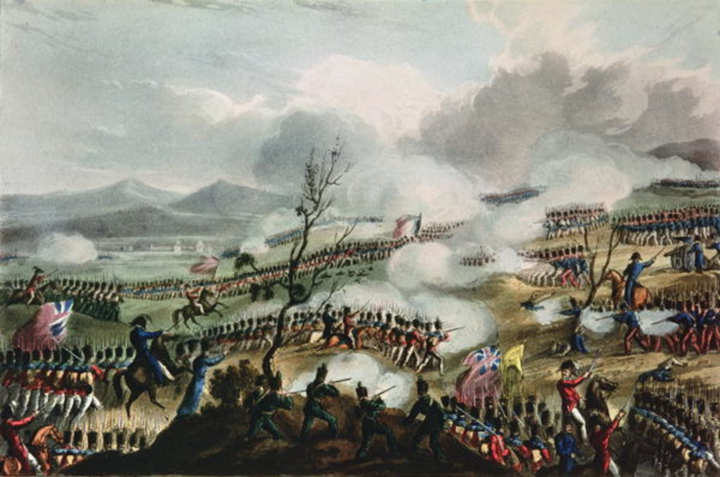 Detail of Battle of Nivelle, 10th November, 1813 by William (after) Heath