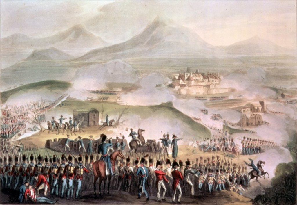 Detail of Battle of Toulouse, April 10th, 1814 by William (after) Heath