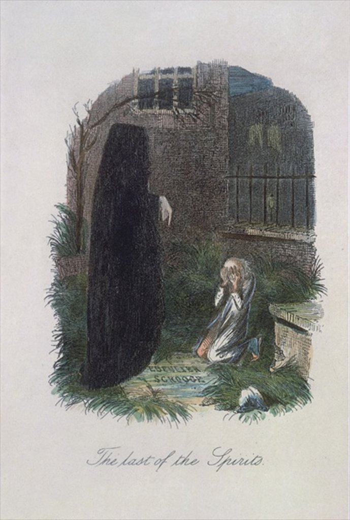 Detail of The Last of the Spirits by Anonymous