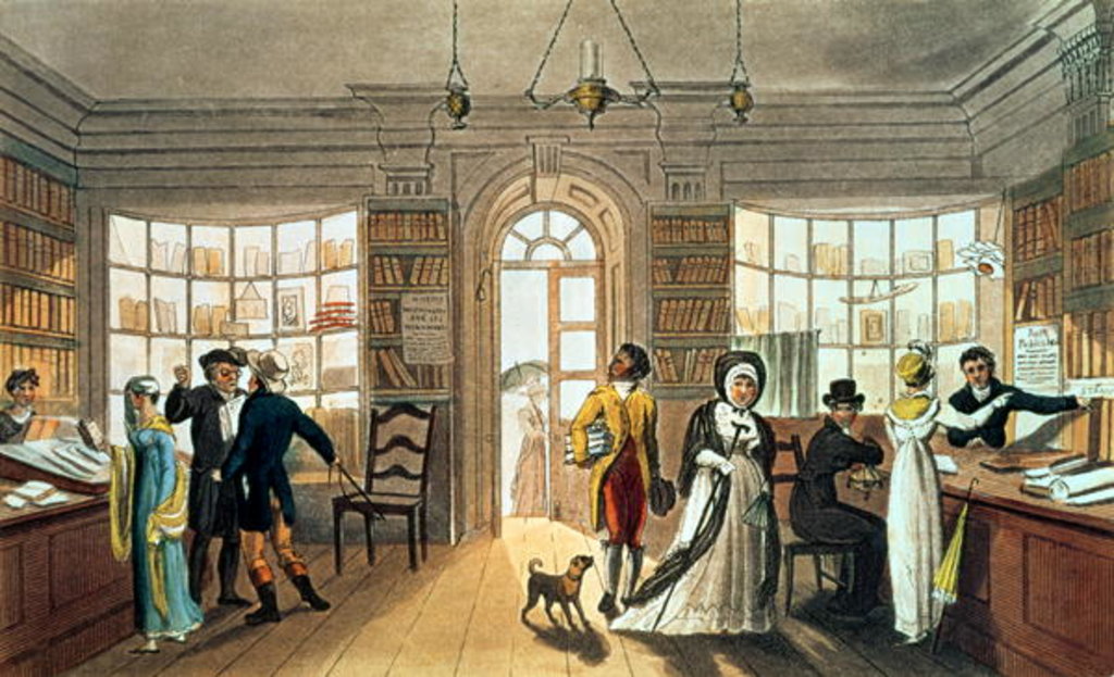 Detail of The Library by James Green