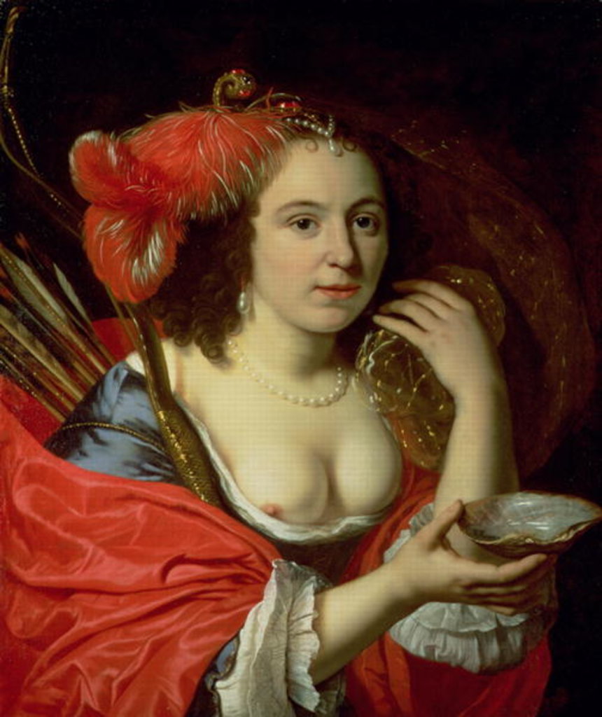 Detail of Granida by Bartolomeus van der Helst