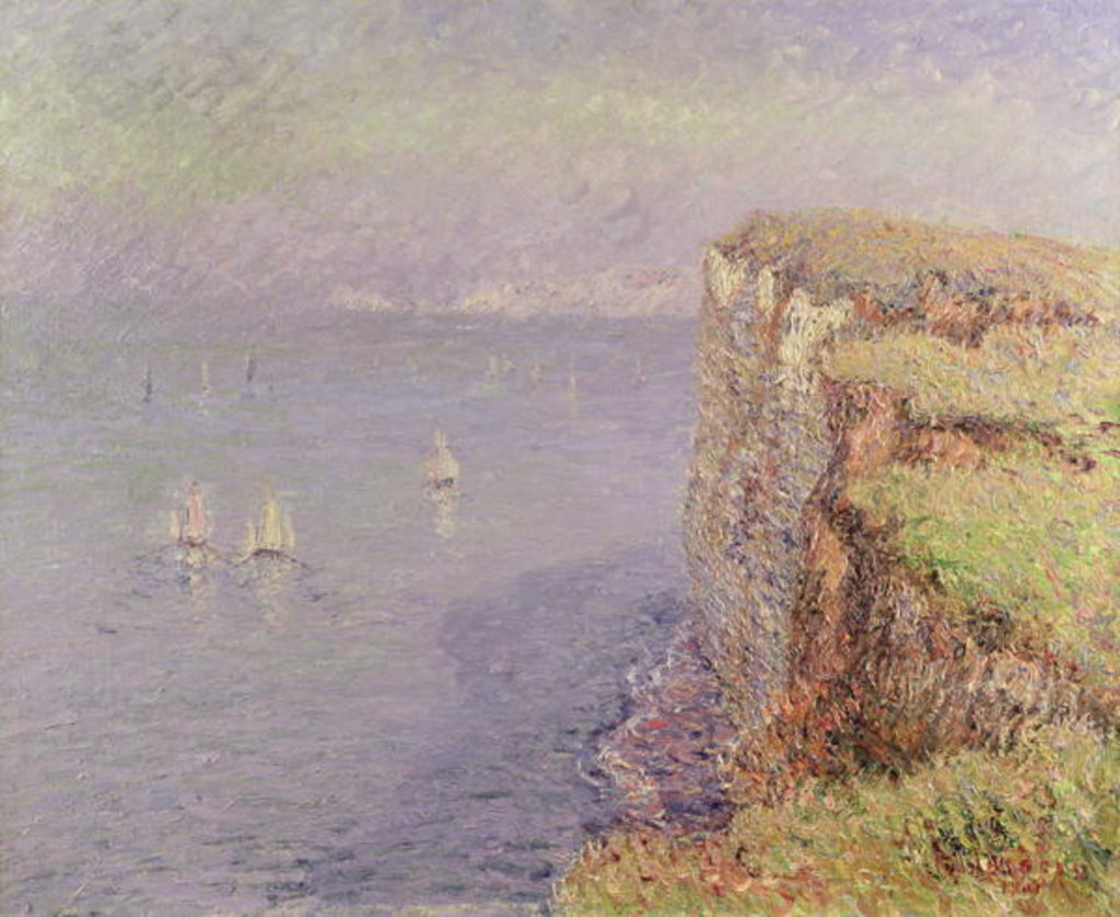 Detail of Cliffs in Normandy, 1901 by Gustave Loiseau