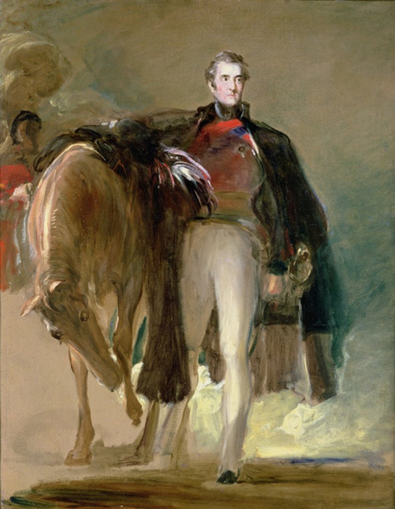 Detail of The Duke of Wellington and his Charger `Copenhagen' by David Wilkie