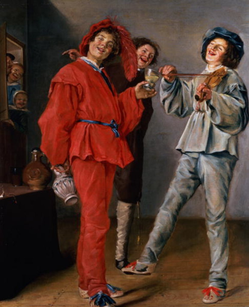 Detail of Three Boys Merry-making, c.1629 by Judith Leyster