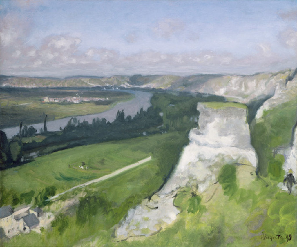 Detail of The Seine near Rouen, 1892 by Louis Anquetin