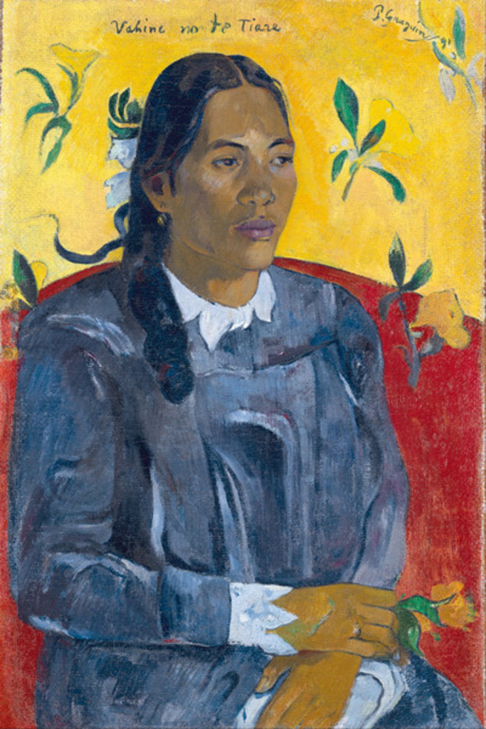 Detail of Vahine No Te Tiare, 1891 by Paul Gauguin