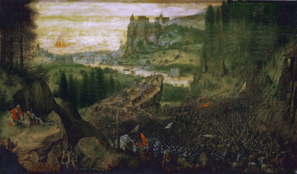 Detail of The Suicide of Saul, 1562 by Pieter the Elder Bruegel
