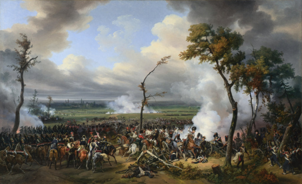 Detail of The Battle of Hanau, 1813, 1824 by Emile Jean Horace Vernet