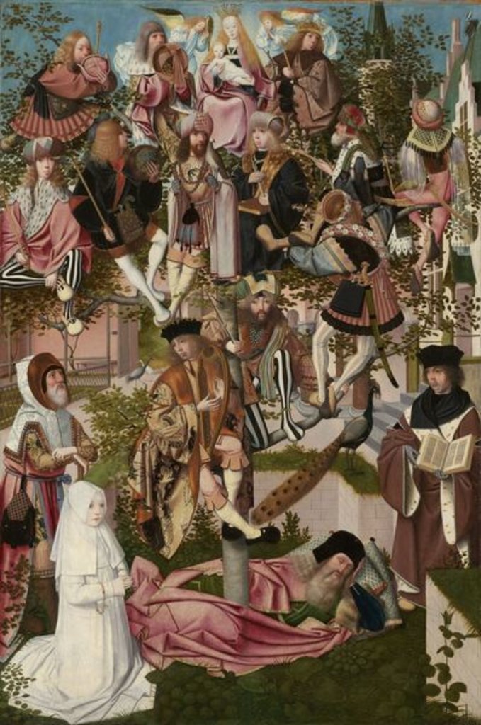 Detail of The Tree of Jesse, c.1500 by Geertgen tot Sint Jans