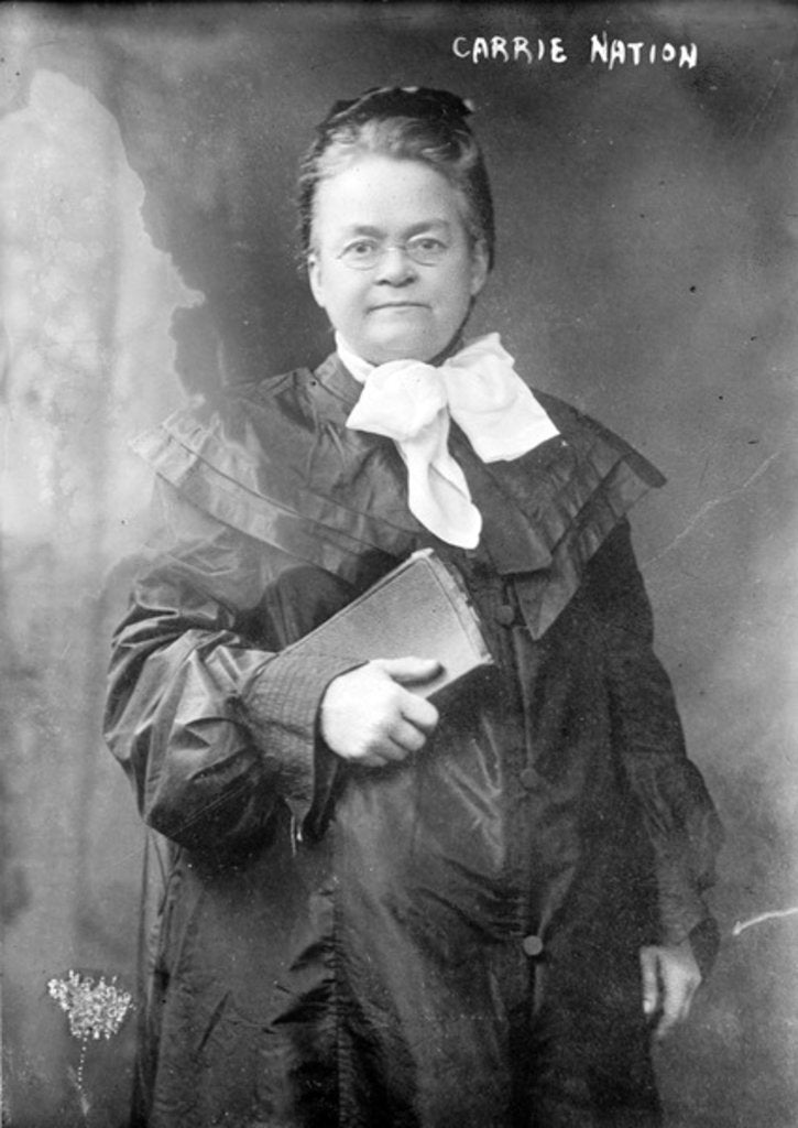 Detail of Carrie Nation by Anonymous