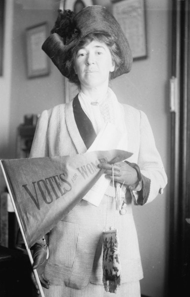 Detail of Agnes Jenks by George Grantham - Bain News Service Bain