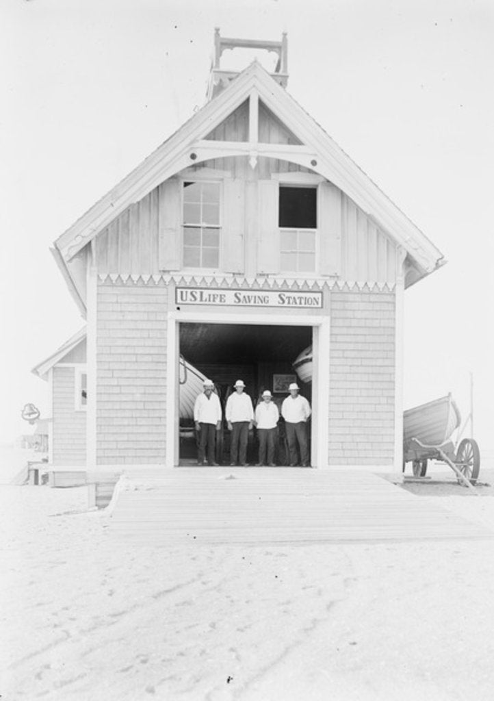 Detail of Kill Devil Hills Lifesaving Station by Anonymous