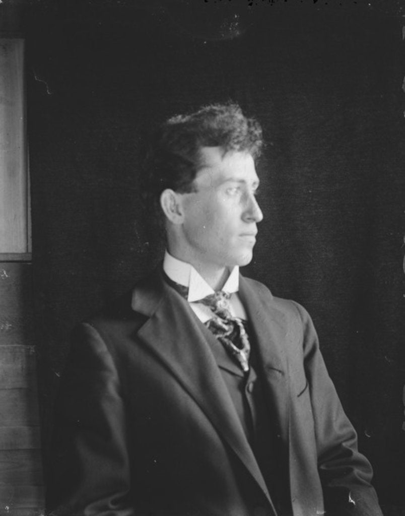 Detail of Orville Wright before he grew a mustache, 1897 by Anonymous