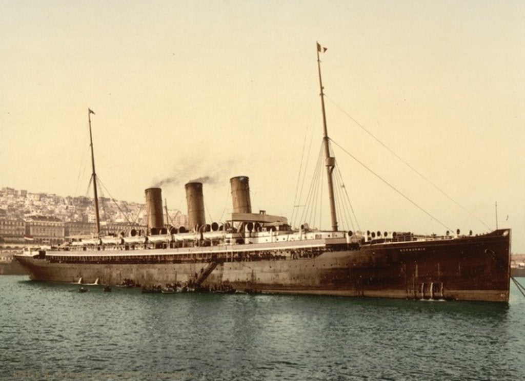 Detail of Steamship 'Normannia', Algeria, c.1899 by Anonymous